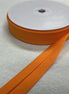 1" Single fold bias tape #13 Cotton/Poly Orange (can be used as 1/2" double fold)