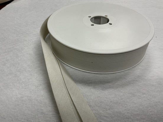 1" Single fold bias tape #134 Poly/Cotton Beige (can be used as 1/2" double fold)