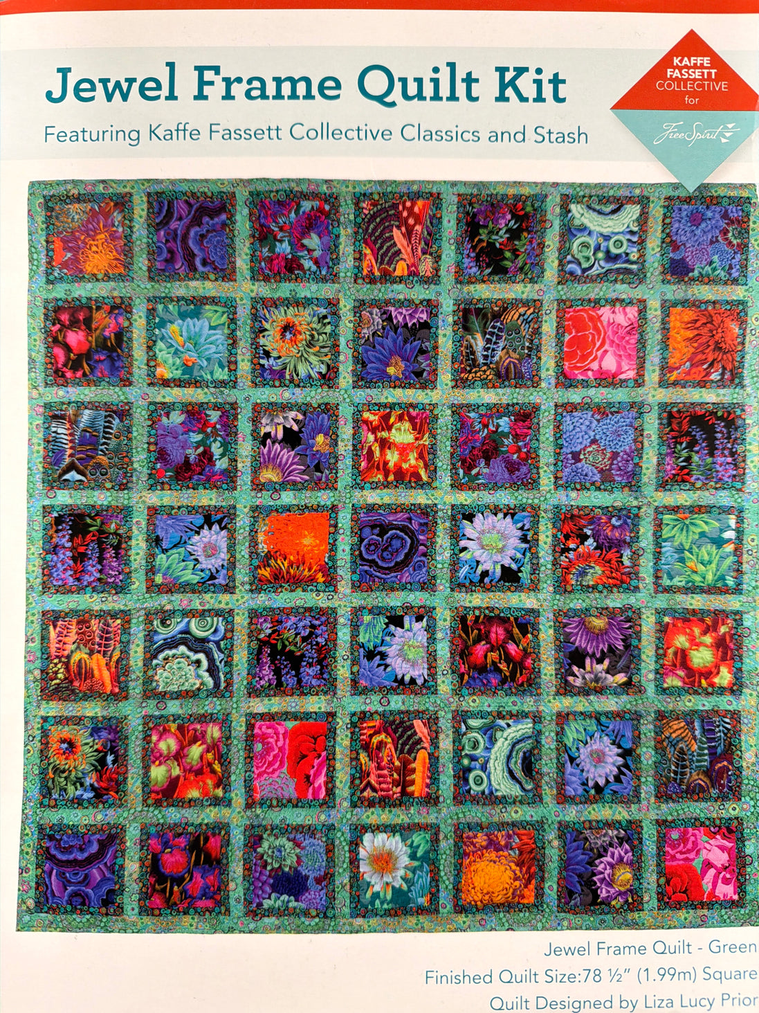Kaffe Jewel Frame Kit Red