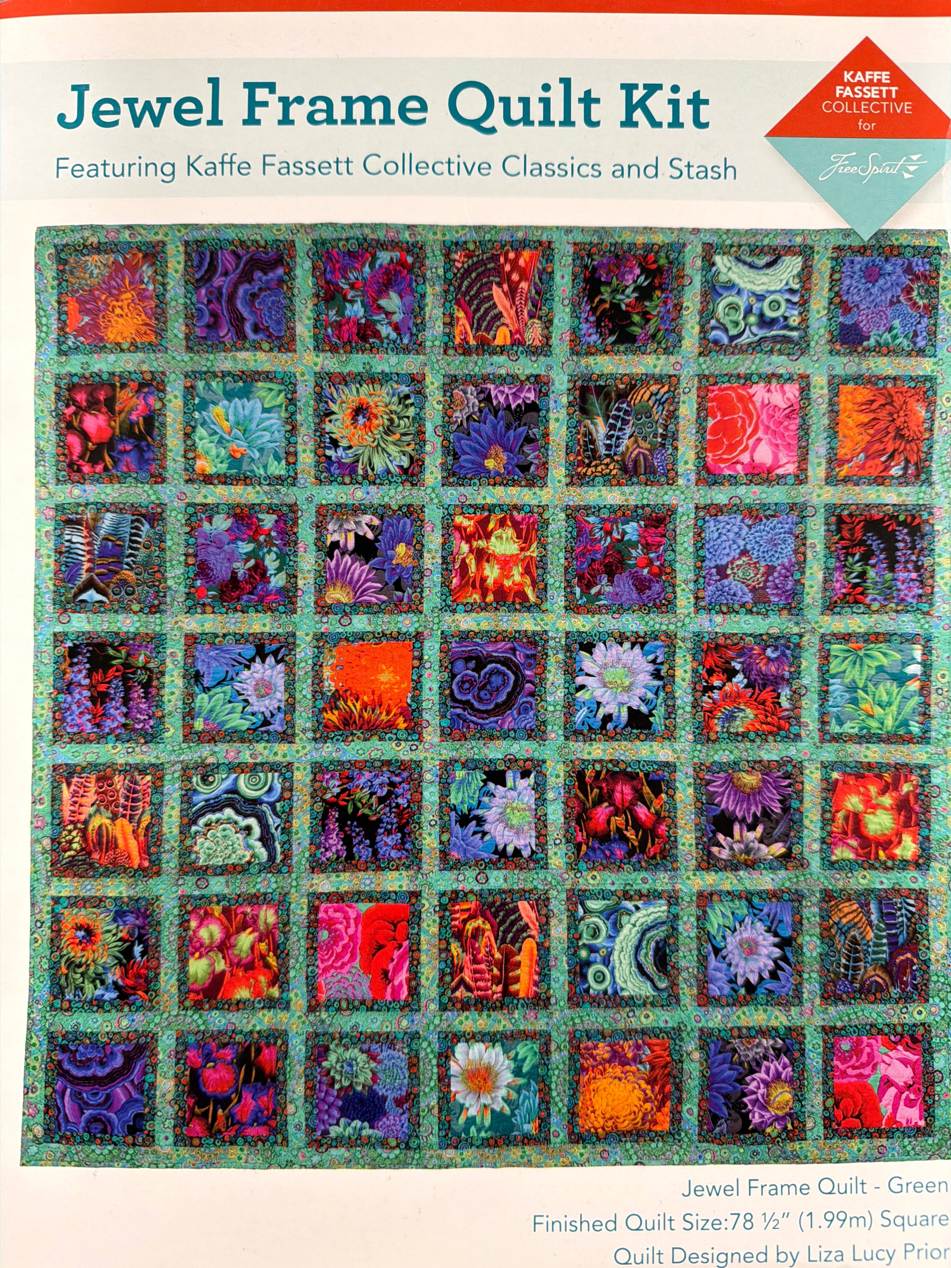 Kaffe Jewel Frame Kit Red
