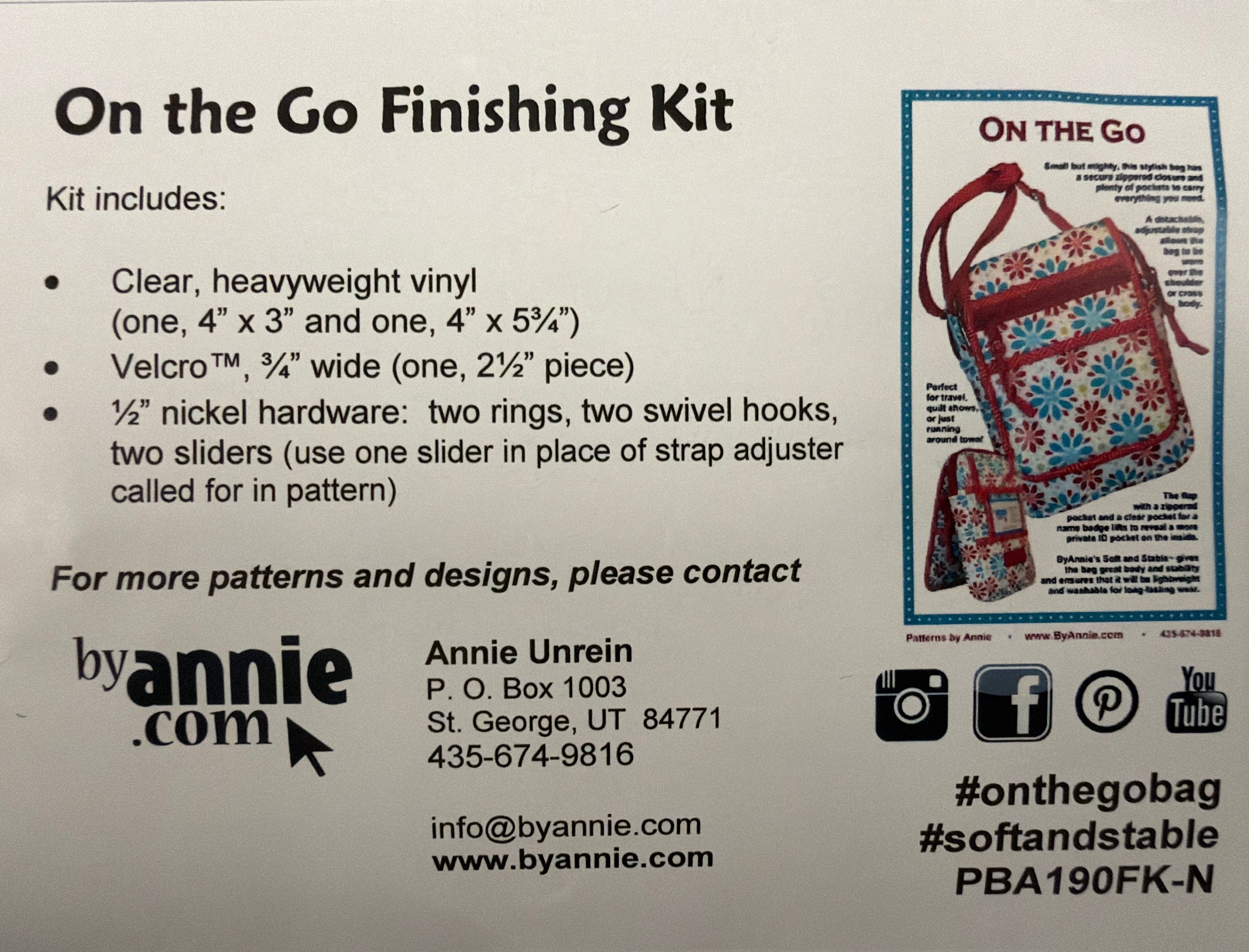 On The Go Finishing Kit in Nickel