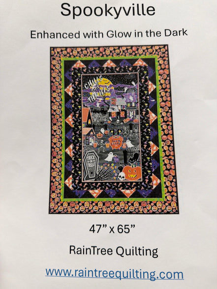 Spookyville Quilt Kit 47"x65"