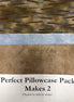 Perfect Pillowcase Pack Kit - Makes 2 - Brown Lines/Blue/Brown