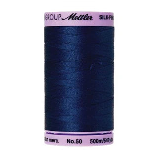 Mettler Silk Finish 50wt 100% Cotton 9104-1304 Imperial Blue