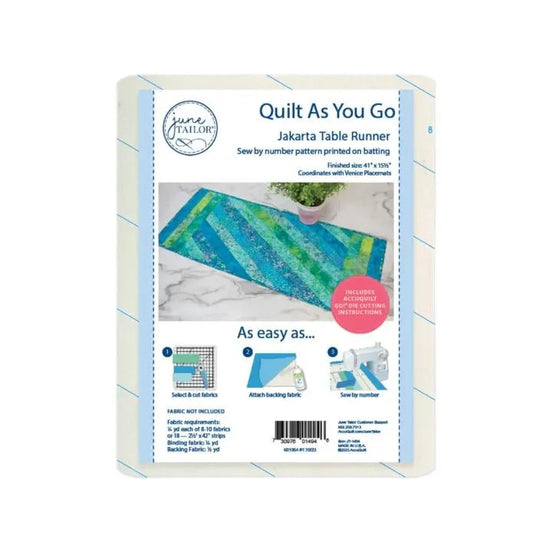 Quilt As You Go Jakarta Table Runner Pattern
