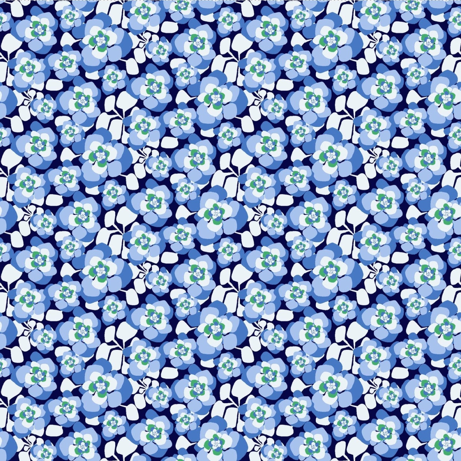 Margot Packed Floral Blue