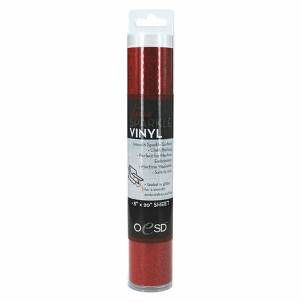 OESD Luxe Sparkle Vinyl - Red