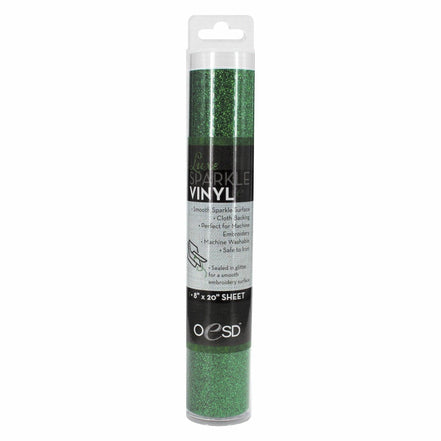 OESD Luxe Sparkle Vinyl - Dark Green