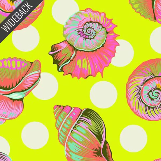 Tula Pink Floral Reef Seagrass 108"
