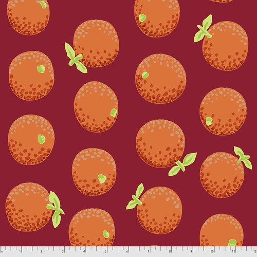 Kaffe Collective Oranges Maroon