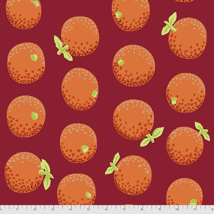 Kaffe Collective Oranges Maroon