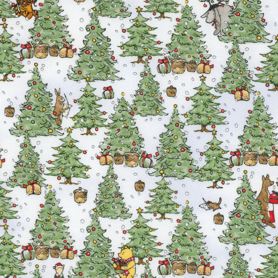 Christmas at Pooh Corner Decorated Trees