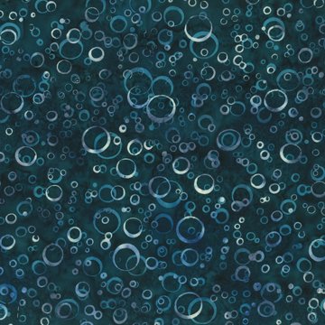 Bali Batik Alaska - Bubbles Ocean
