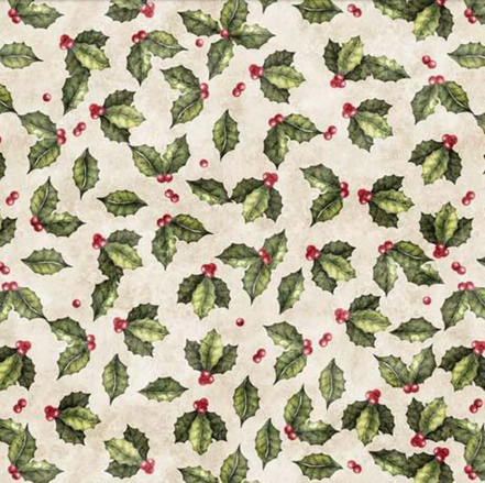 Wonderful Christmastime - Holly Toss Cream