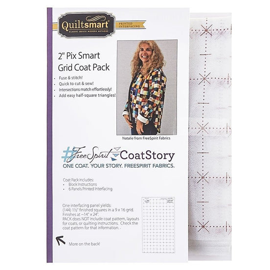 Clearance Quiltsmart 2" Pix Smart Grid Coat Pack