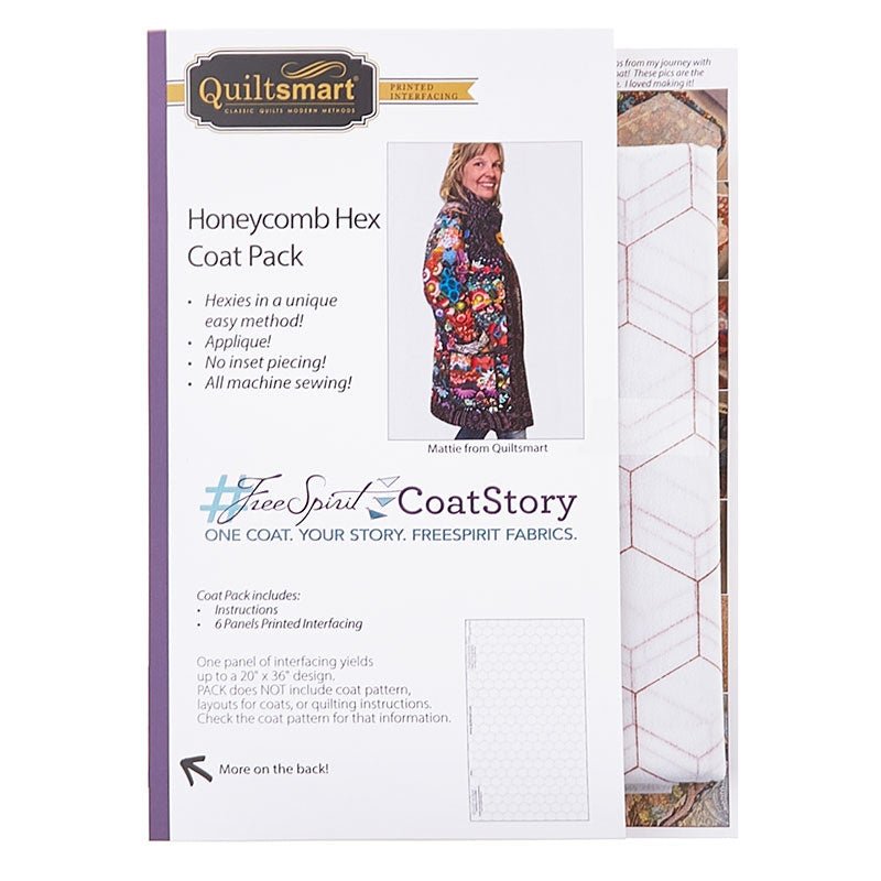 Clearance Quiltsmart Honeycomb Hex Coat Pack