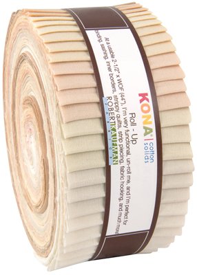 Kona Strips Roll Up Not Quite White Palette 2.5in