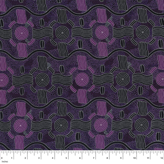 MS Rain Dreaming Purple