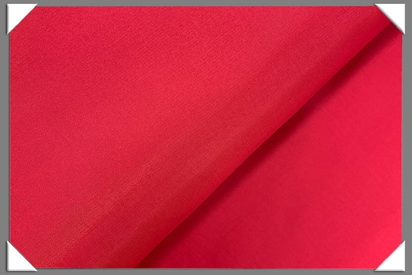 Solid Rayon Lining Red