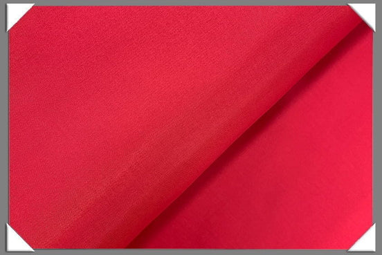 Solid Rayon Lining Red