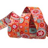 Jacquard Trim Kaffe Orange Paperweight