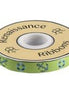 Jacquard Trim Tula Pink Anchor on Green