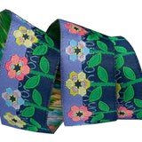Jacquard Trim Hexy Flowers