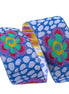 Jacquard Ribbon Kaffe Blue Guinea
