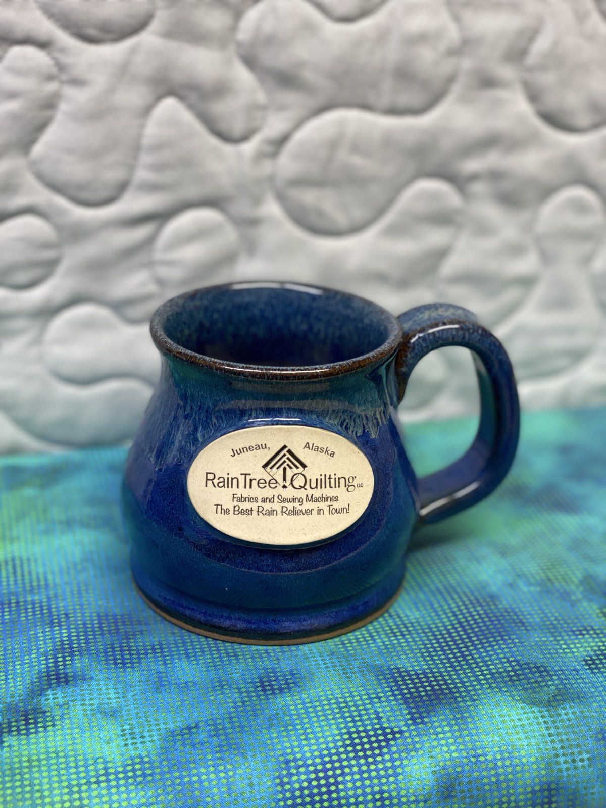 RainTree Stoneware Potbelly Mug