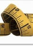 Jacquard Ribbon Yellow Ruler