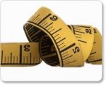 Jacquard Ribbon Yellow Ruler