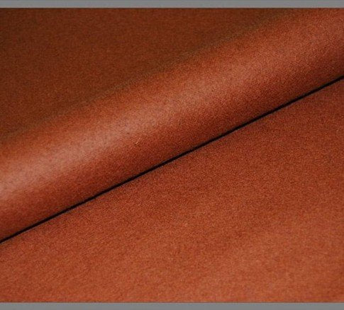 Wool Melton Rust