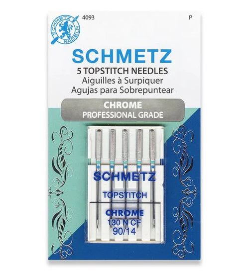 Schmetz Chrome Topstitch Needle 90/14