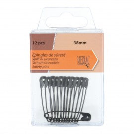 Mediac 38mm Safety Pins 12 pcs