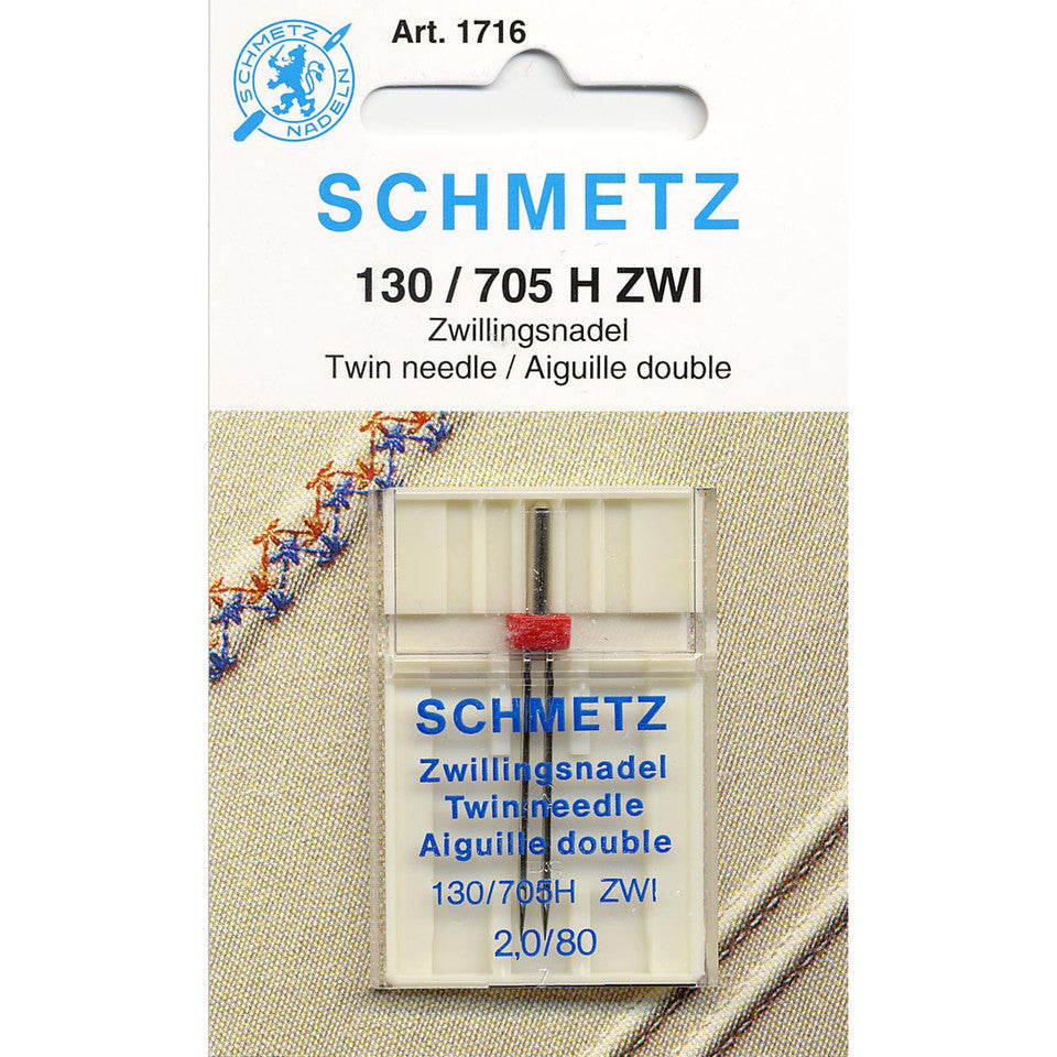 Schmetz Needle20/80 Twin Needle (one) Universal