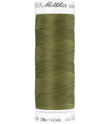 Mettler Seraflex 142 yd. #420 Olive Drab