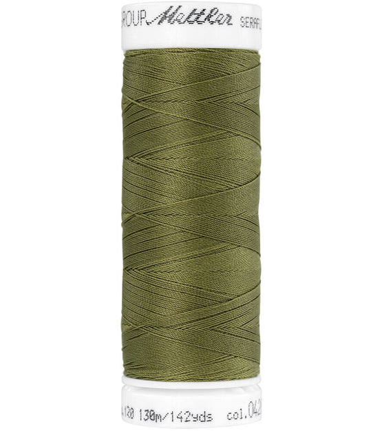 Mettler Seraflex 142 yd. #420 Olive Drab
