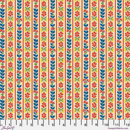 August Ellery Stripe - Tea
