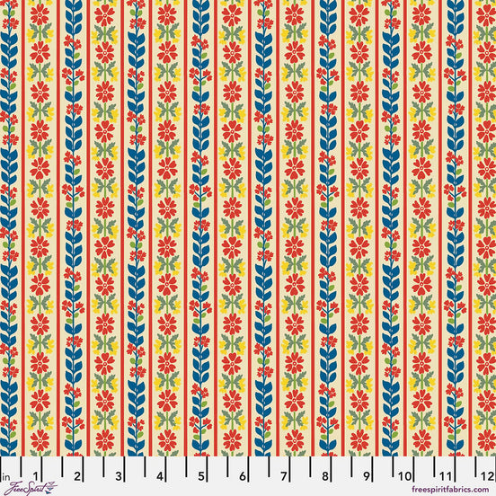 August Ellery Stripe - Tea