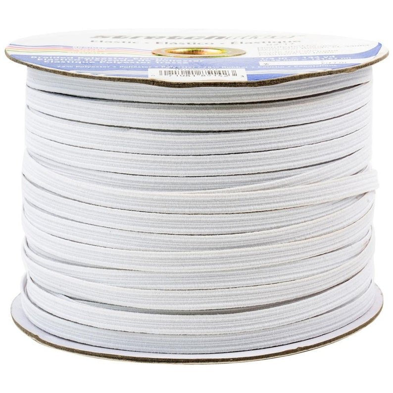 Stretch Rite Braided Polyester Elastic 1/4
