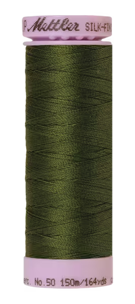 Mettler Silk Finish 50wt 100% Cotton 9105-0600 Umber