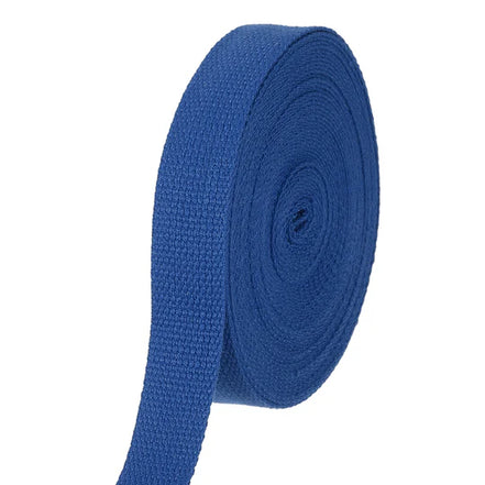 Strapping 1" 100% Cotton #21 Blue