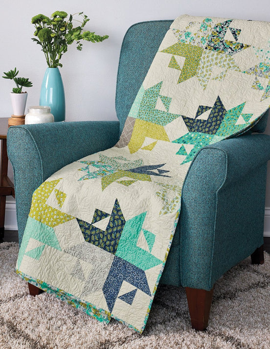 Clearance Variable Star Quilt 60" by 75"