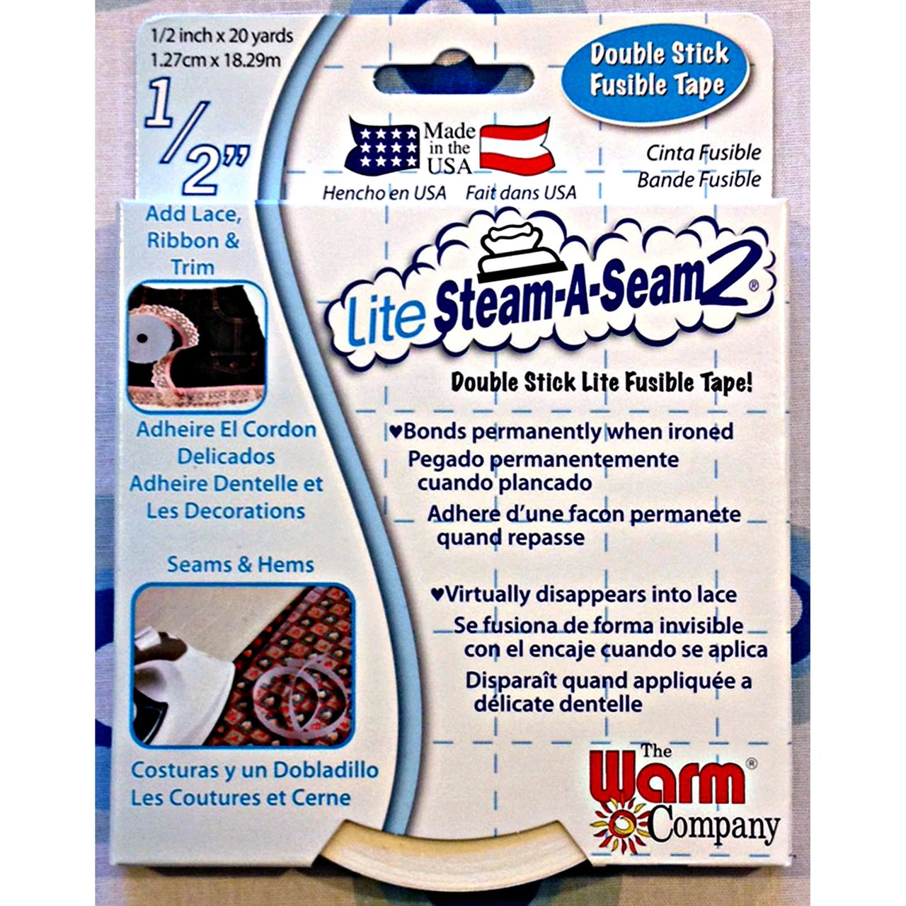 Steam A Seam 2 - 1/2 in Wide