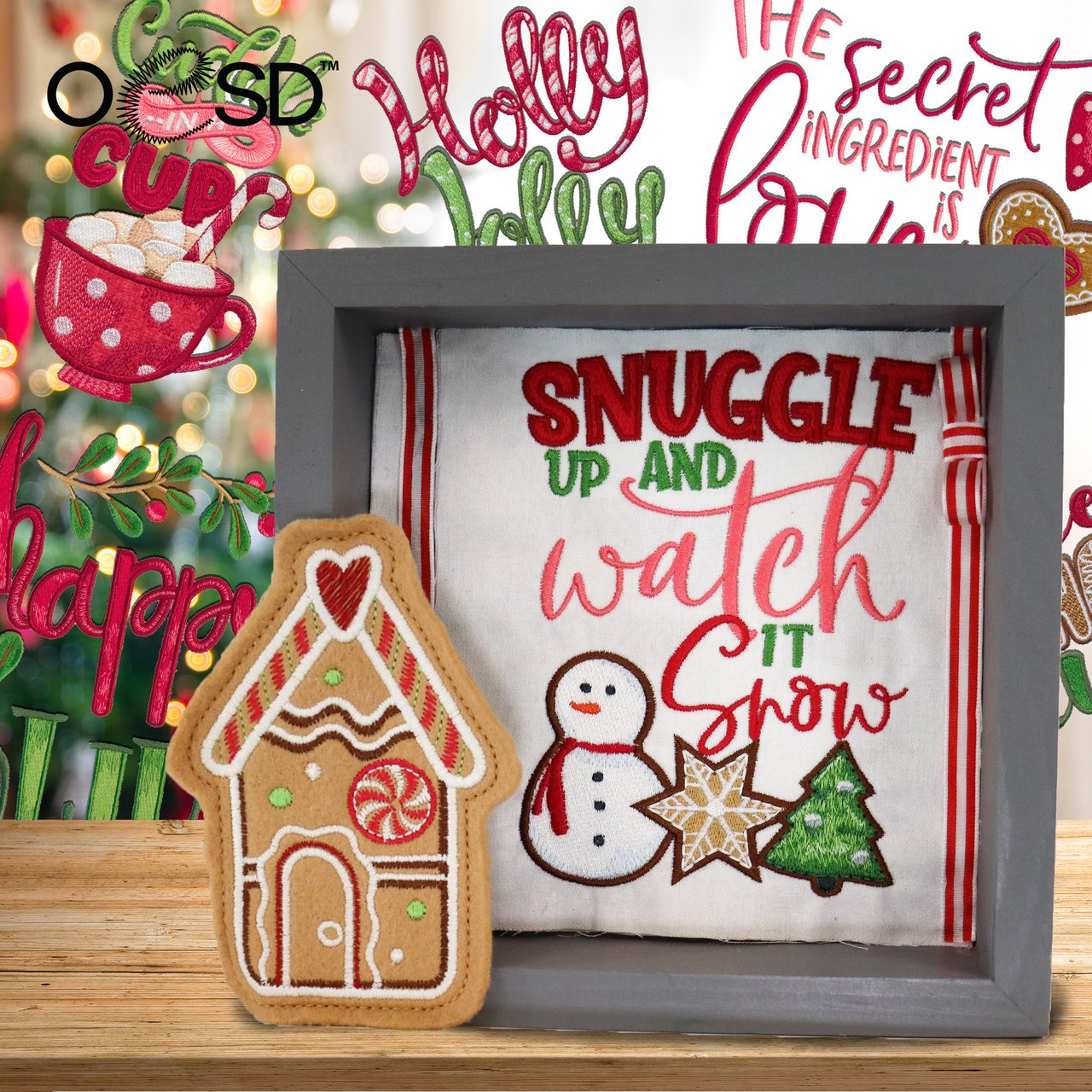 OESD Holiday Celebration Warm & Cozy Embroidery