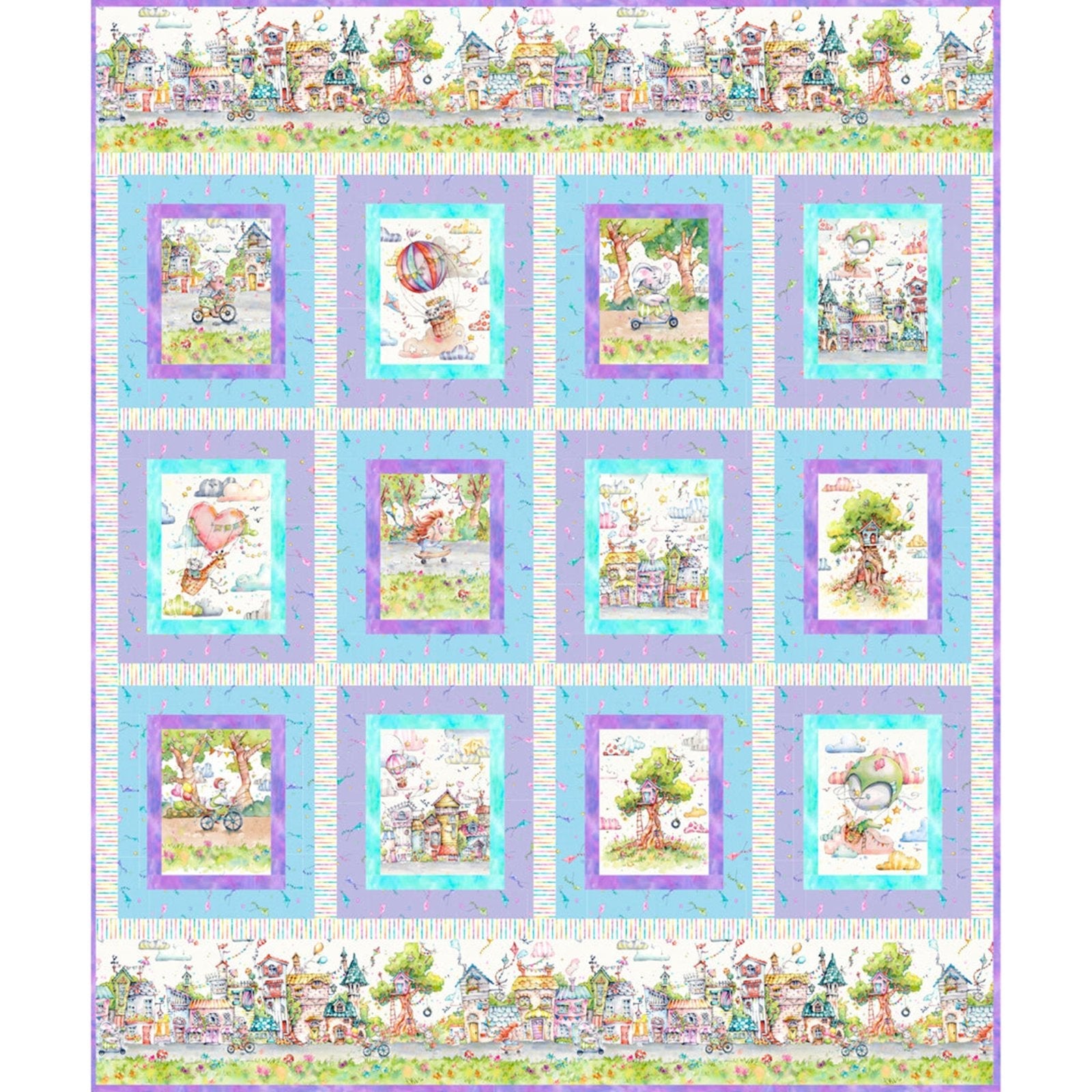 Whiskerville Quilt Kit 61