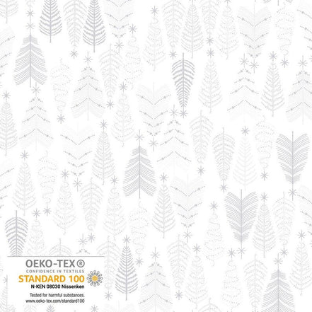 We Love Christmas White/Silver 101