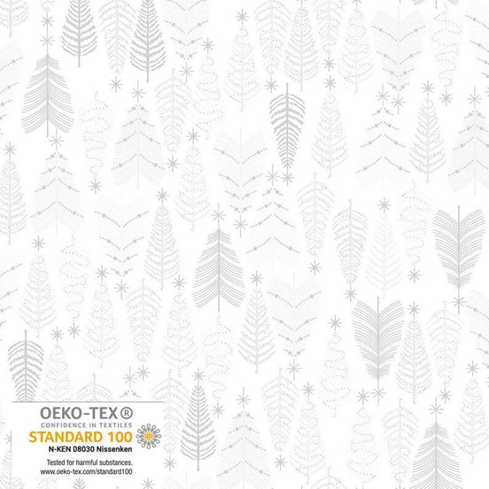 We Love Christmas White/Silver 101