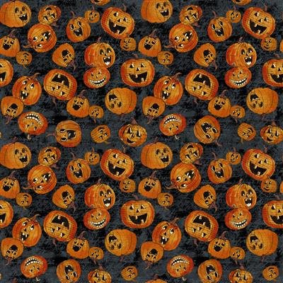 All Hallows Eve Jack-O-Lantern Black