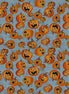 All Hallows Eve Jack-O-Lantern Denim